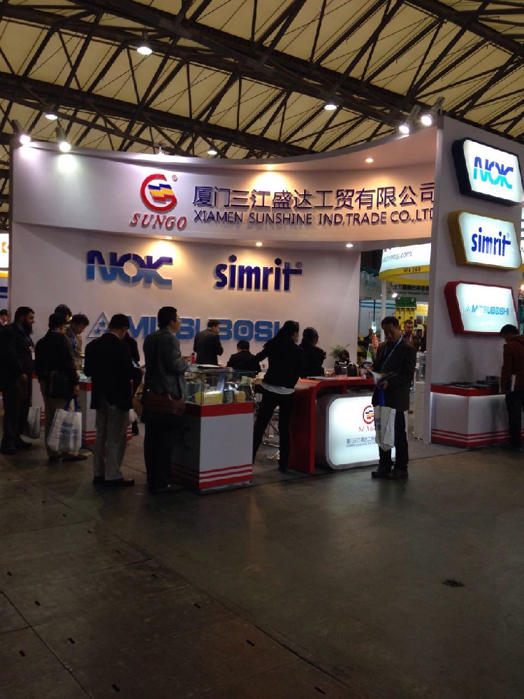 廈門(mén)三江盛達(dá)參加2014年上海寶馬展