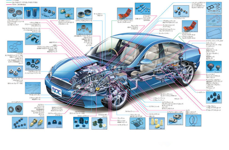 汽車油封丨可能你想不到，汽車上面橡膠制品有快二百件